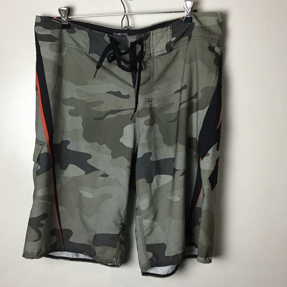Billabong Camo swim board shorts. 35
